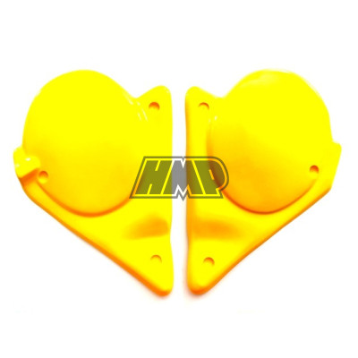 Tampas laterais universais CROSS ENDURO ( SIMONINI 50 / MAV 50 ) amarelo - HP